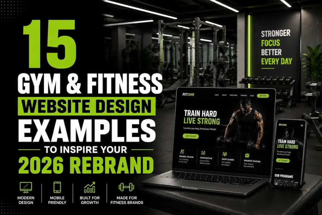 Gym & Fitness Website Design Examples to Inspire Your 2026 Rebrand