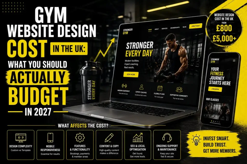Gym Website Design Cost in the UK: What You Should Actually Budget in 2027
