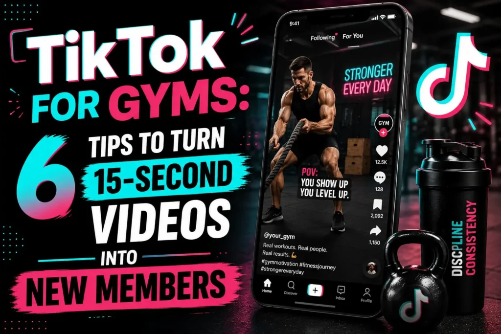 TikTok for Gyms: 6 Tips to Turn 15-Second Videos Into New Members