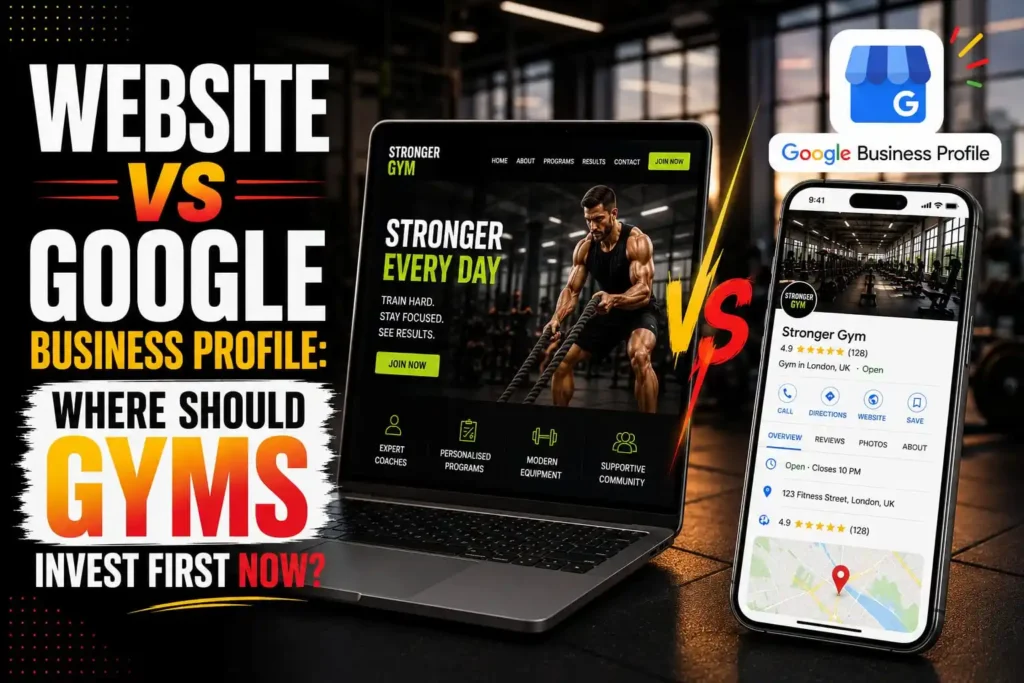 Website vs Google Business Profile: Where Should Gyms Invest First Now?
